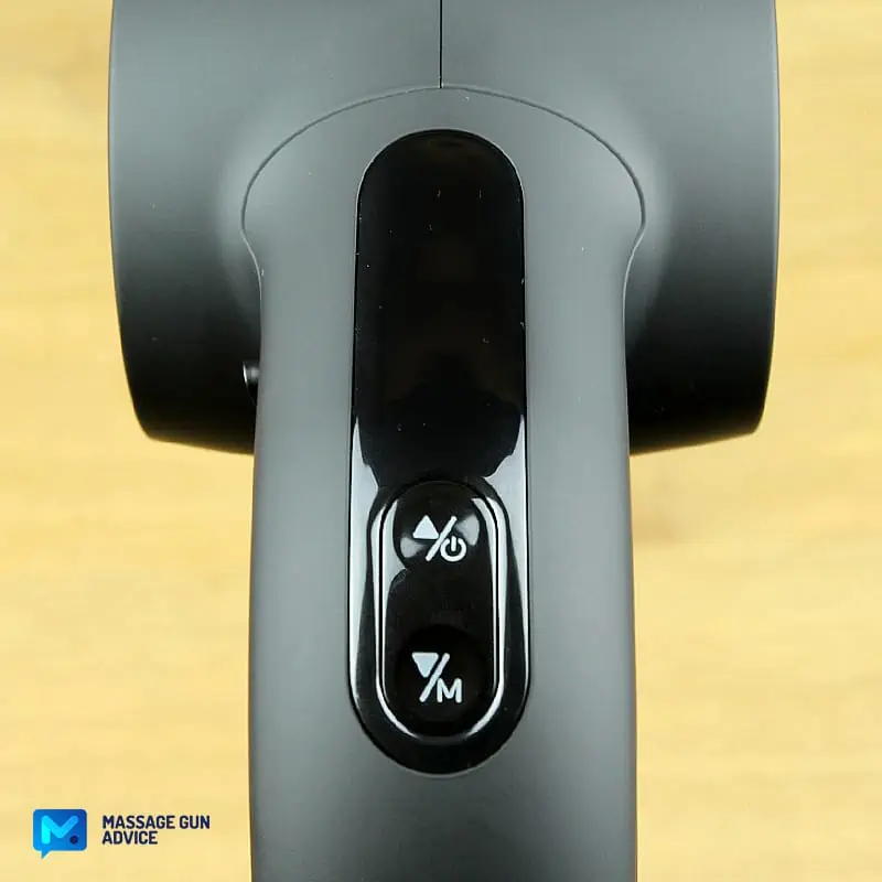 What’s Inside a Massage Gun: How It Operates, Mechanics, and Technical Basics 11 Bob And Brad D6 Pro Control Buttons Oled Screen
