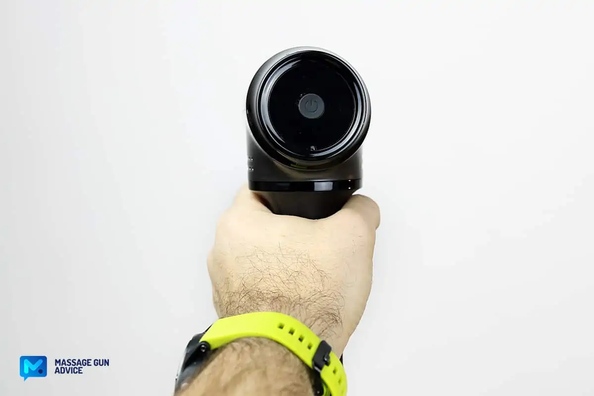 Bob and Bob And Brad T2 Massage Gun Review: Is It a Genuine Upgrade? 13 bob and brad t2: button