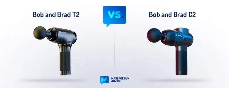 Bob and Bob And Brad T2 Massage Gun Review: Is It a Genuine Upgrade? 29 bob and brad T2 vs C2 massage gun models