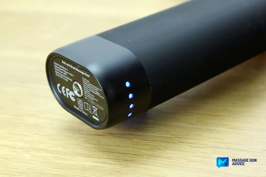 Bob And Brad X6 Pro Massage Gun Review: Better Than A Hypervolt? 18 bob and brad x6 pro battery indicator led
