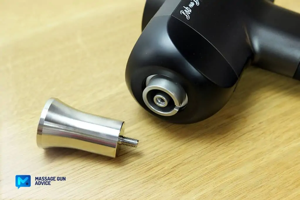 Bob And Brad X6 Pro Massage Gun Review: Better Than A Hypervolt? 26 bob and brad x6 pro Flat metal Head