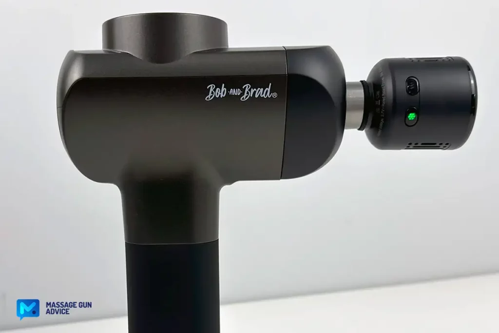Bob And Brad X6 Pro Massage Gun Review: Better Than A Hypervolt? 12 Bob And Brad X6 Pro Hot And Cold Therapy Green