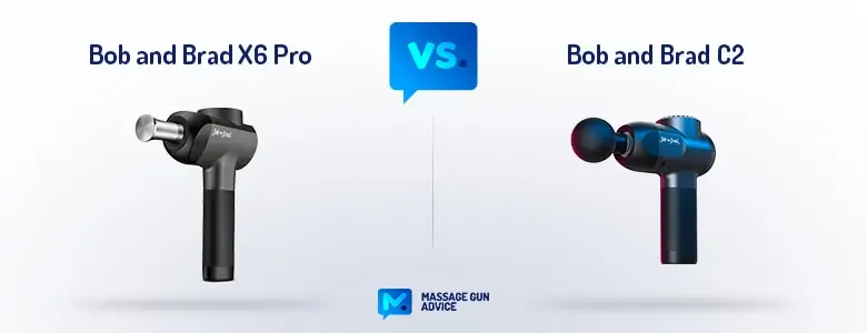 Bob And Brad X6 Pro Massage Gun Review: Better Than A Hypervolt? 48 Bob and Brad X6 Pro vs. C2