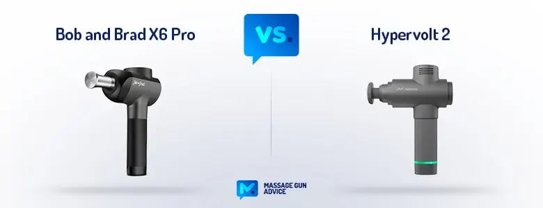 Bob And Brad X6 Pro Massage Gun Review: Better Than A Hypervolt? 49 Bob and Brad X6 Pro vs. Hypervolt 2