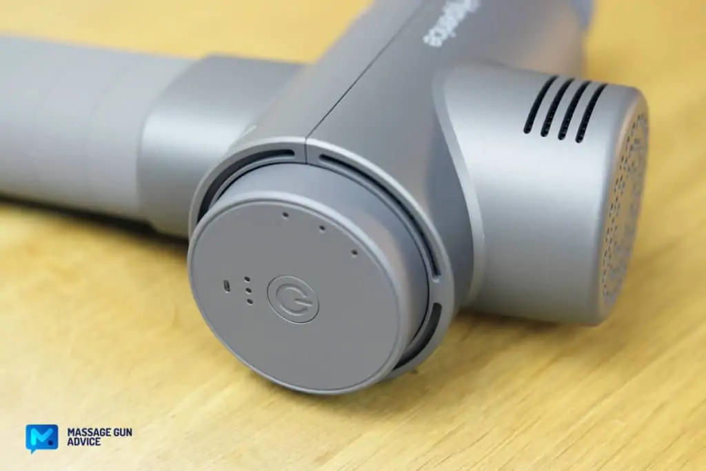 Bob And Brad X6 Pro Massage Gun Review: Better Than A Hypervolt? 52 hypervolt 2 back view