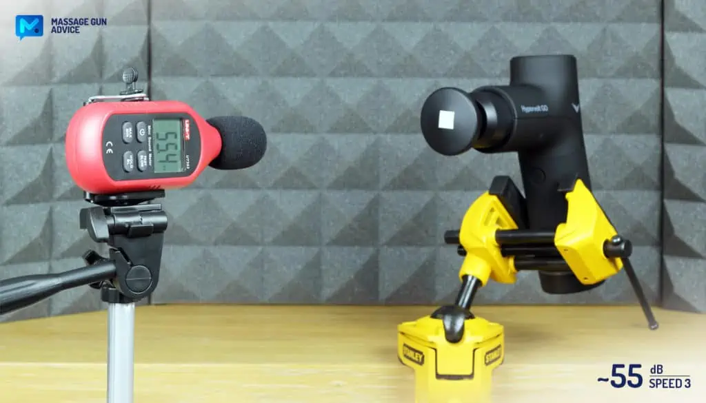 Hypervolt Go vs Theragun mini - Which One is Better? 15 hypervolt go noise measurement speed level 3