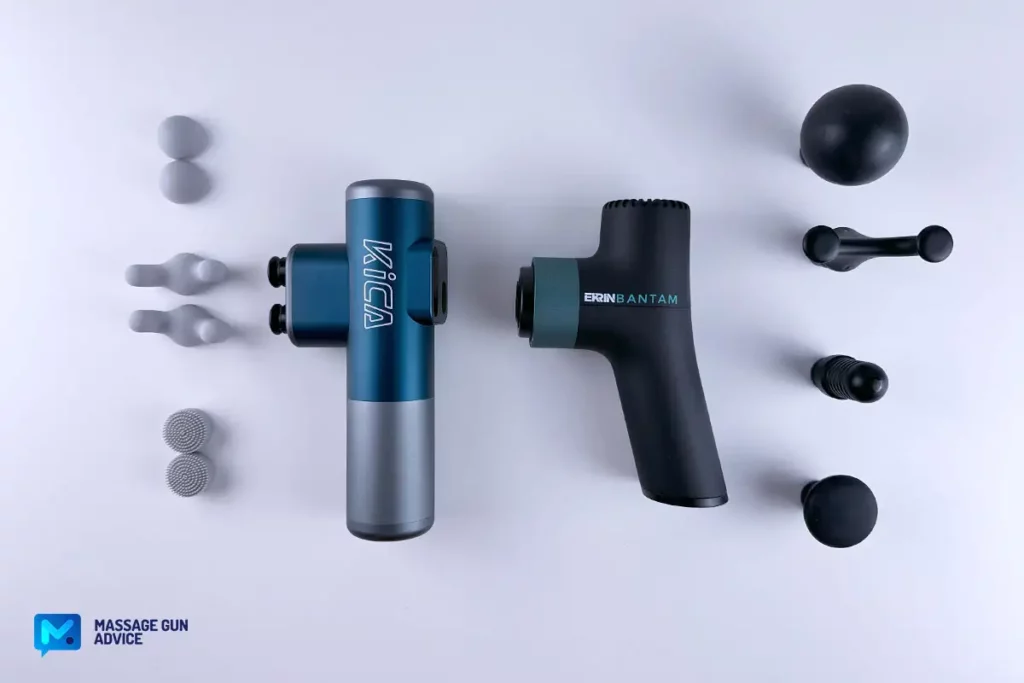 KiCA 3 Review | A Unique Double-Head Massage Gun Design 31 Kica 3 Massage Gun Alternative Ekrin Bantam