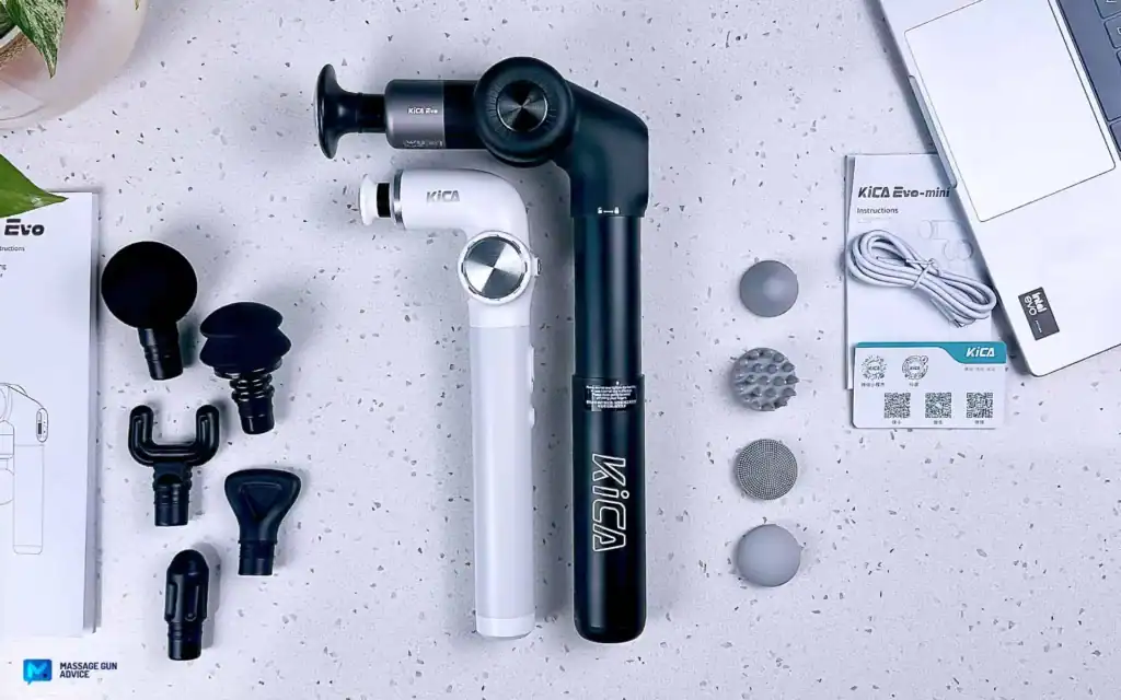 KiCA Evo Massage Gun Review - Check Out the 2 Variations 48 Kica Evo Gun And kica evo Mini Massage Gun