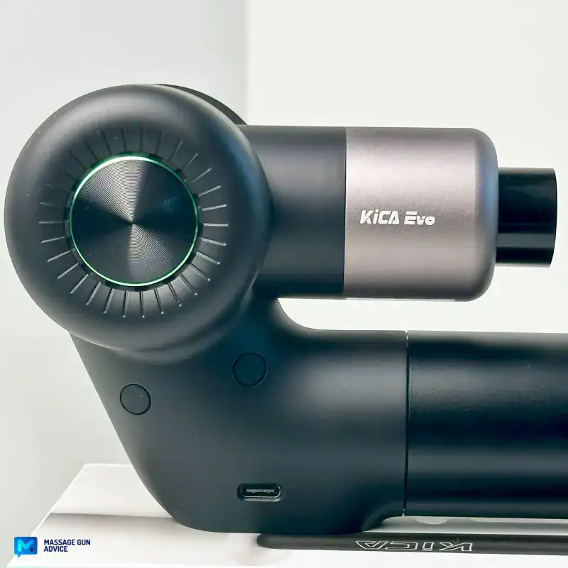 KiCA Evo Massage Gun Review - Check Out the 2 Variations 15 Kica Evo Massage Gun Usb Port