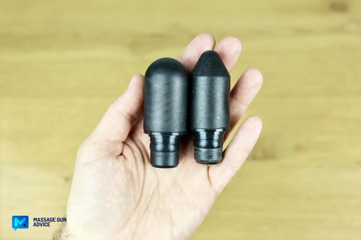 Lifepro DynaFlex Review - Is This Adjustable, Full-Size Gun Any Good? 20 Lifepro DynaFlex two bullet attachments