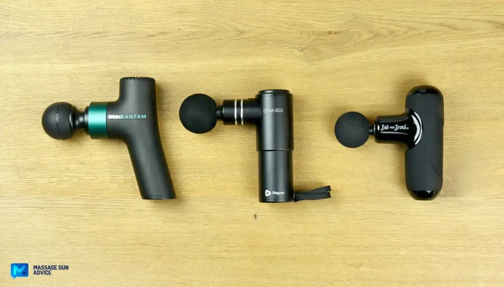 Lifepro Dyna Mini Review - A Well-Executed, Everyday Companion Massage Gun 10 Lifepro Dynamini Vs Ekrin Bantam Vs Bob And Brad Q2