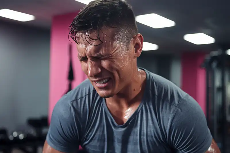 Complete Guide to Compression Therapy: What It Is and How It Benefits You 9 Man At A Gym With Sore Muscles After Workout