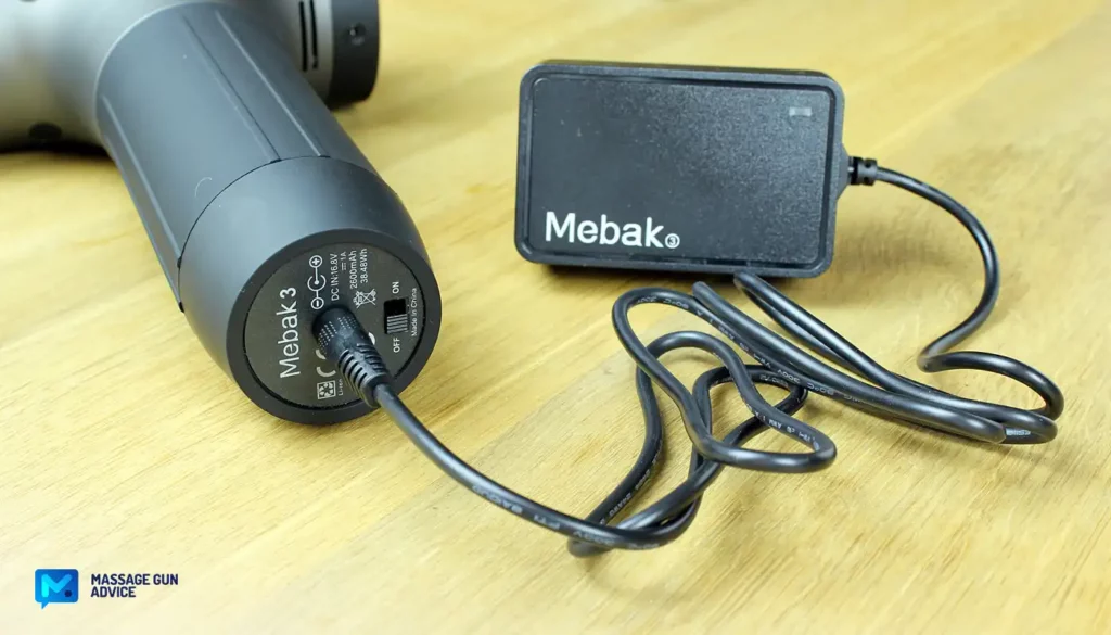 Ultimate Guide to Charging Your Massage Gun: Best Practices and Essential Tips 13 Mebak 3 Battery Charger