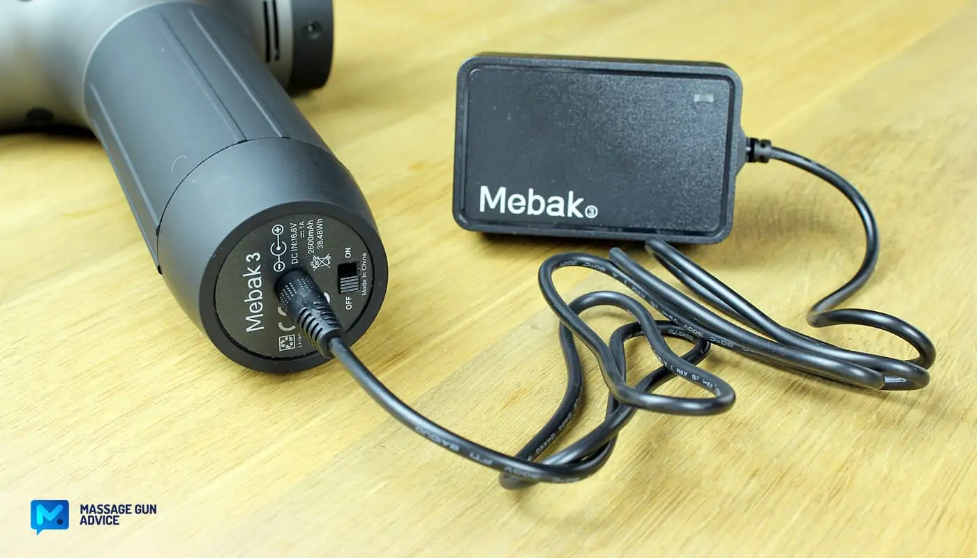 Mebak 3 Massage Gun Review – Loved By Users On Amazon But Is It Worth It? 22 mebak 3 battery charger