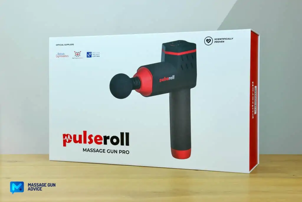 Pulseroll Massage Gun Review - A Decent, Heavy-Duty Percussive Device 3 pulseroll pro box