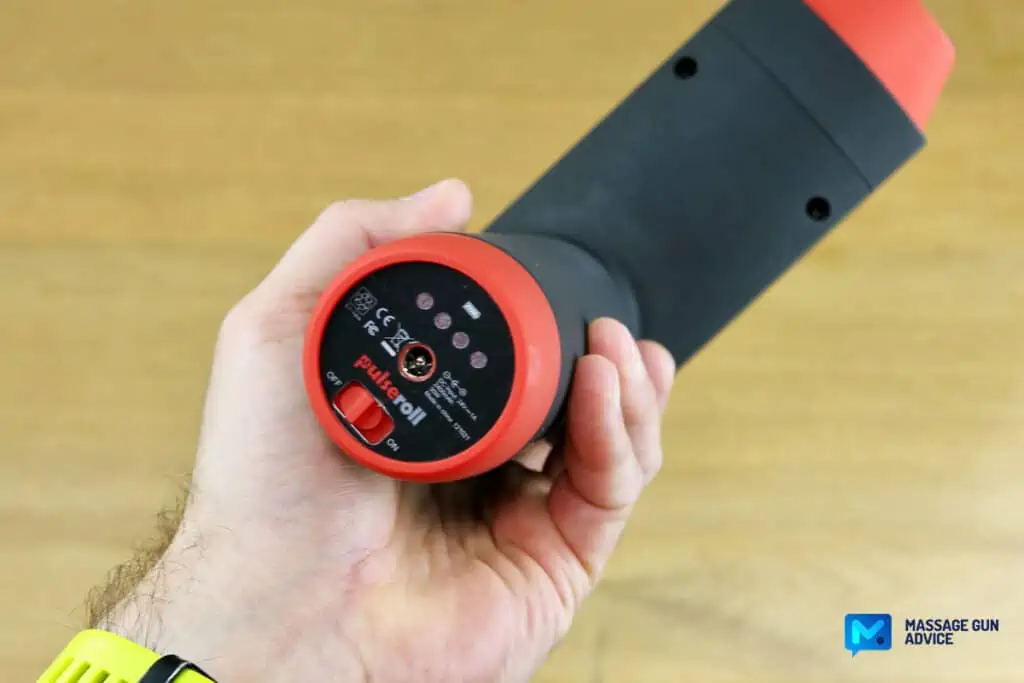 Pulseroll Massage Gun Review - A Decent, Heavy-Duty Percussive Device 29 pulseroll pro charging port