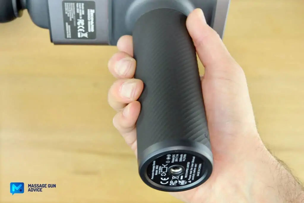 Recovapro MAX Review - A Heavy, but Amazingly Powerful Massage Gun 23 recovapro max rubberized 7cm thick handle