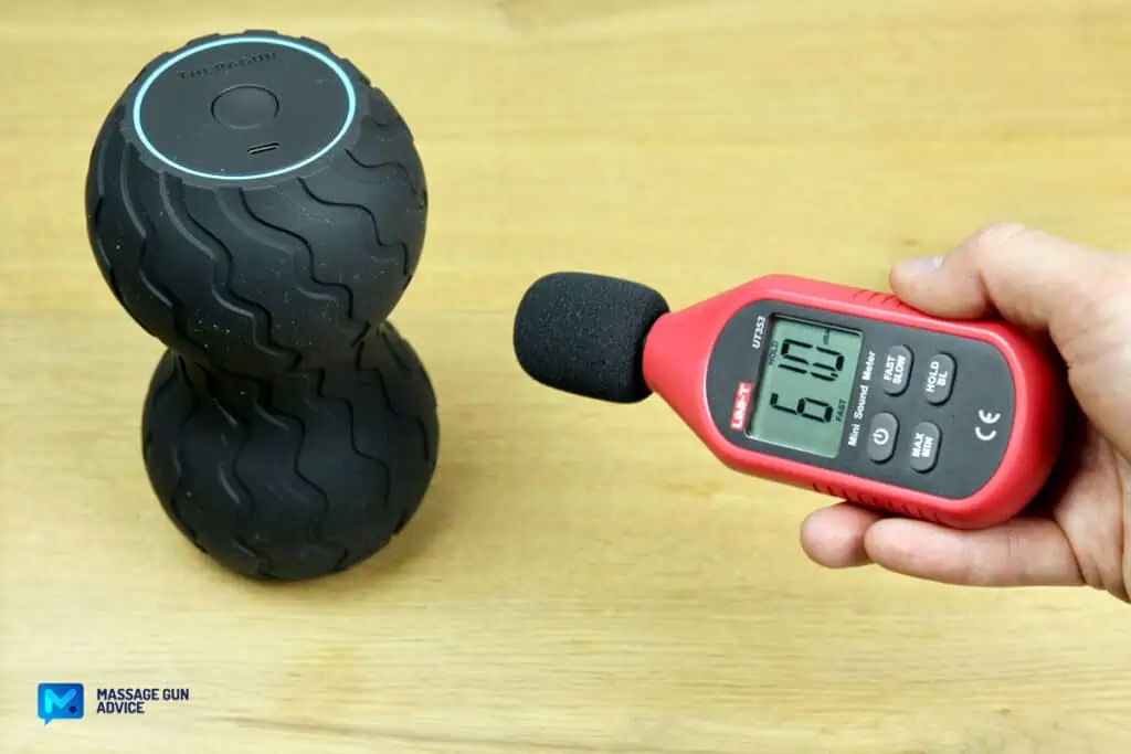 Theragun Wave Duo Review - Better Than the Wave Roller? 29 Therabody Wave Duo Noise Level