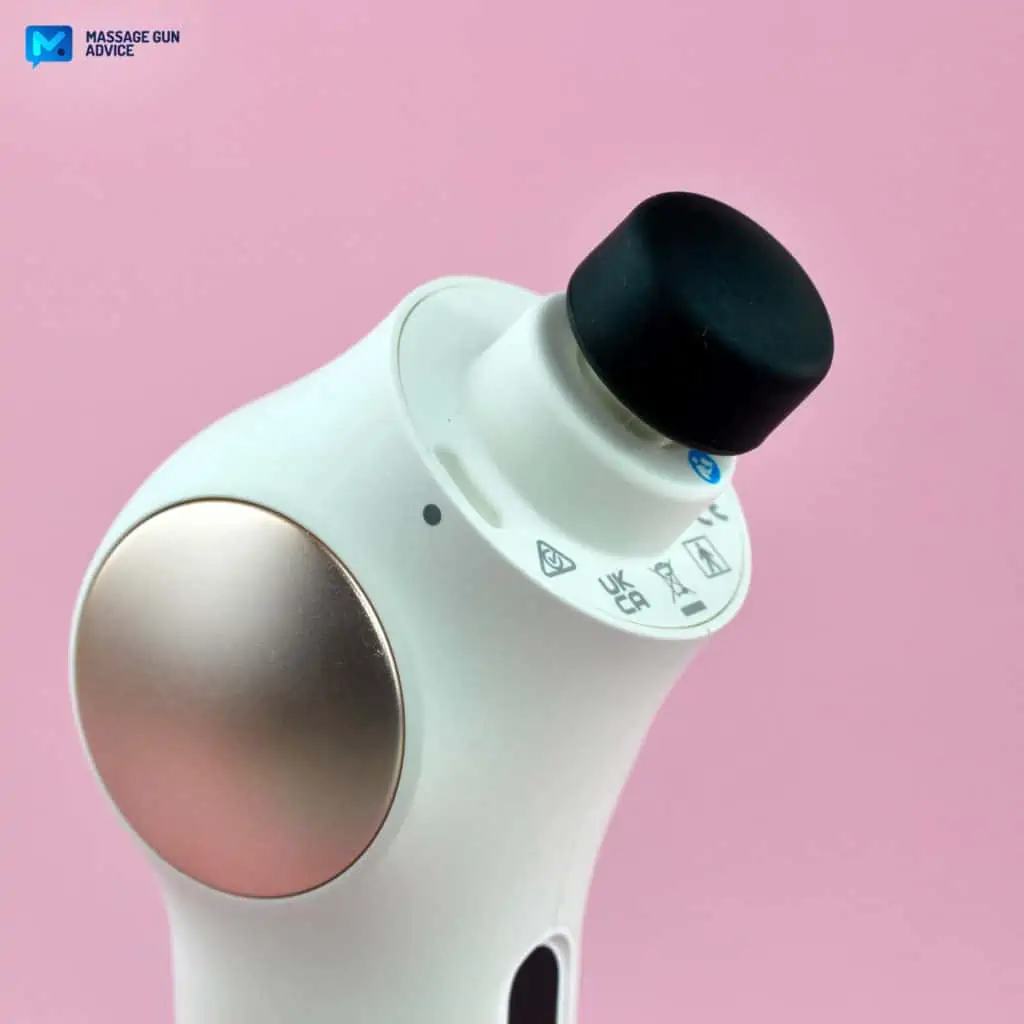 TheraFace PRO Review: The Beauty Massager, Thera Face… And More 23 face massager TheraFace PRO percussive therapy flat head