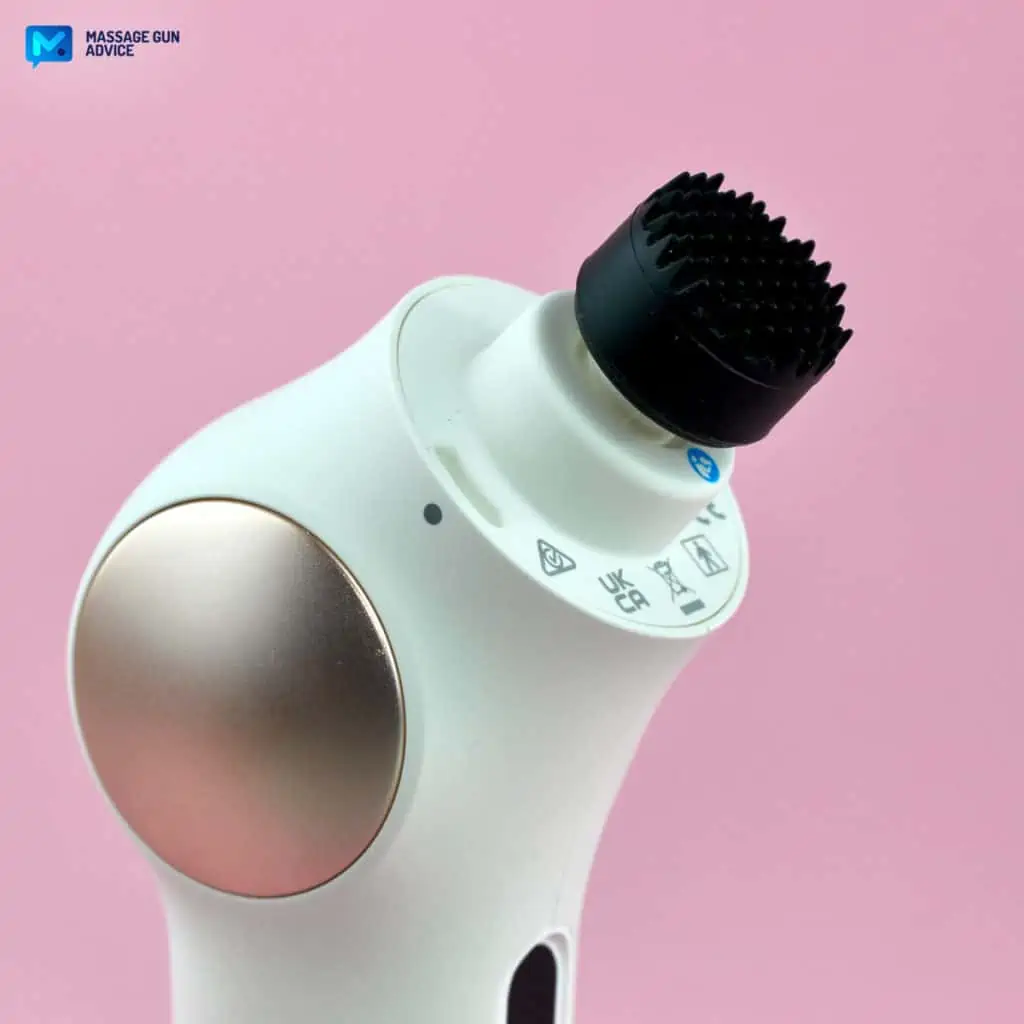 TheraFace PRO Review: The Beauty Massager, Thera Face… And More 25 face massager TheraFace PRO percussive therapy Micro-Point Head
