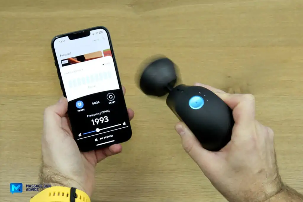 Theragun Relief Review - Is This the Best Budget Theragun? 37 Theragun Mini Custom Speed Setting Via Therabody App