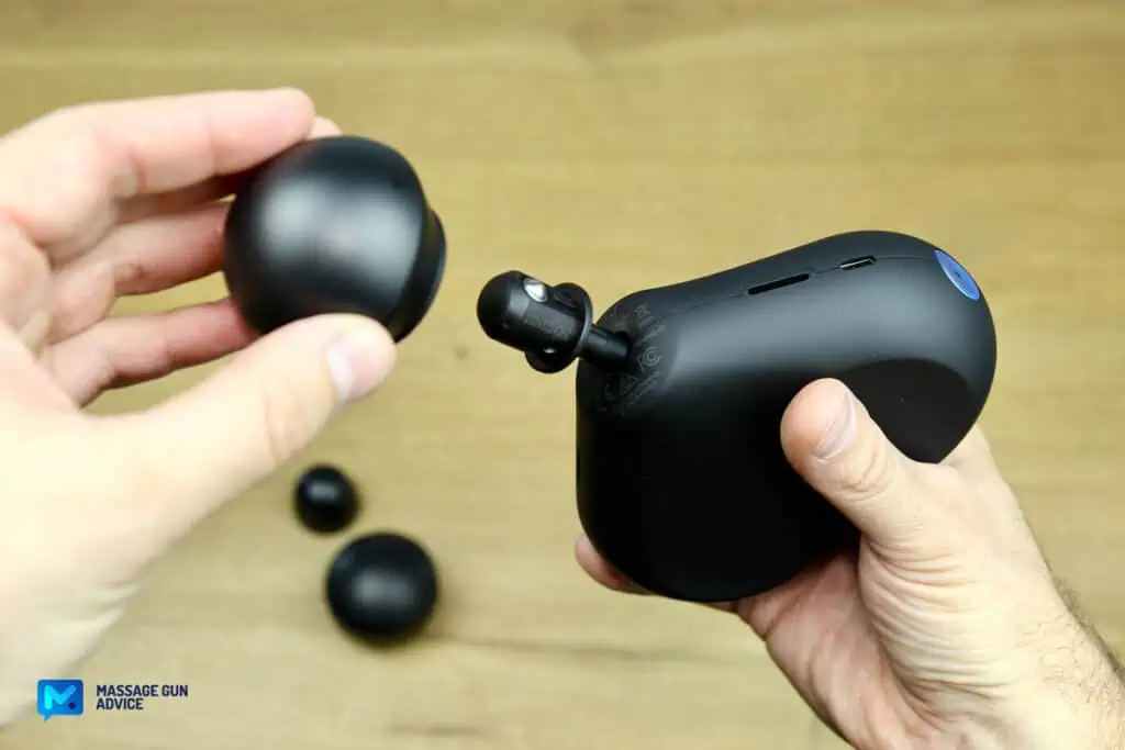 What’s Inside a Massage Gun: How It Operates, Mechanics, and Technical Basics 8 Theragun Mini Interchangeable Head