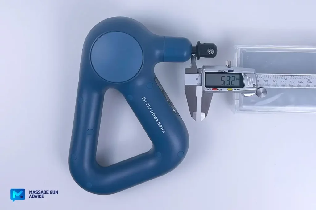 Theragun Relief Review - Is This the Best Budget Theragun? 25 Theragun Relief has 10mm amplitude.