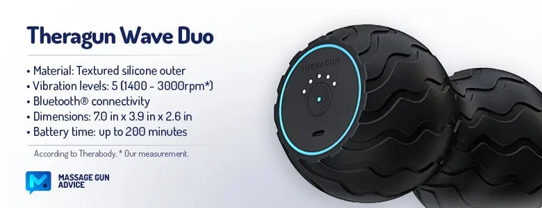 Theragun Wave Duo Review - Better Than the Wave Roller? 7 Theragun Wave Duo Specification